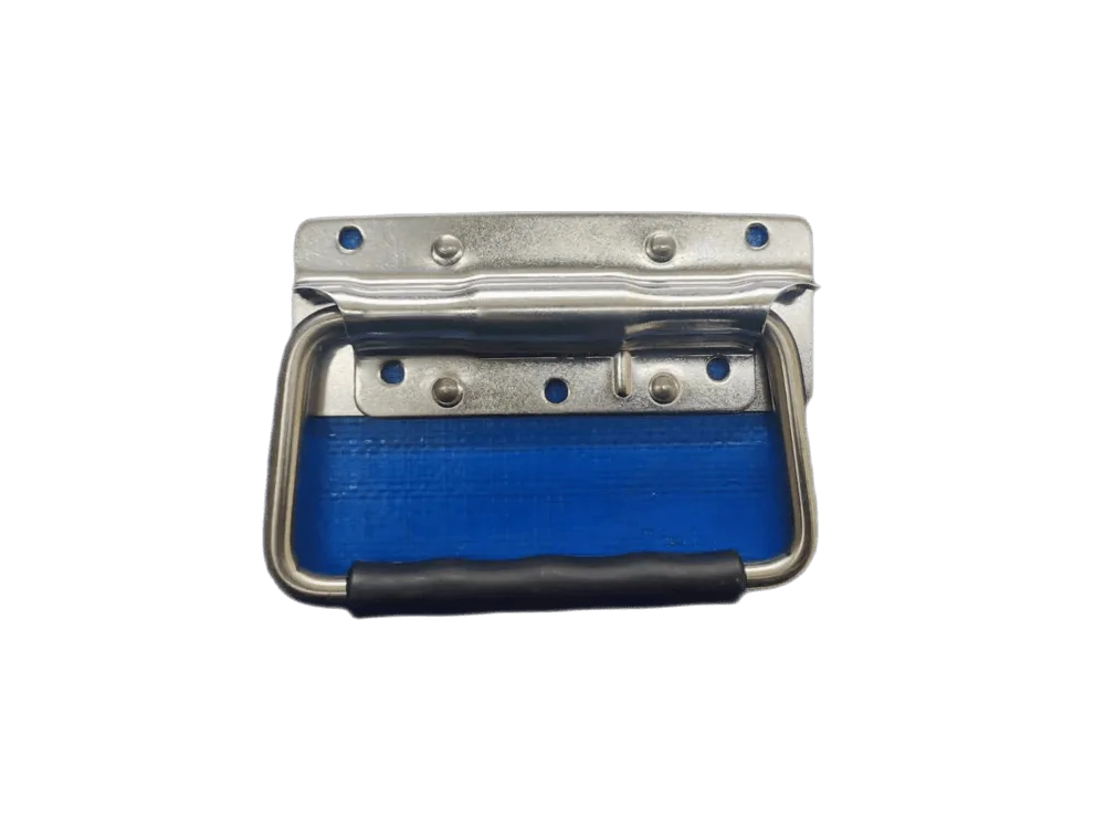 Spring folding handle